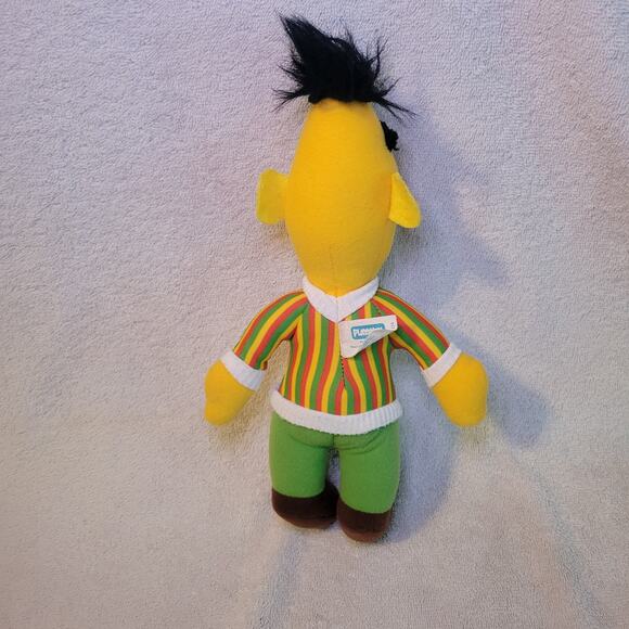 Sesame Street Bert Playskool Plush 12" Stuffed Toy 1985 Vintage - Picture 2 of 6